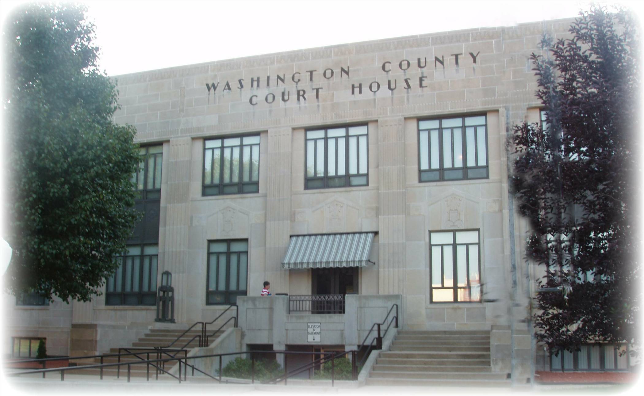 Washington County, Kansas Courthouse West Side