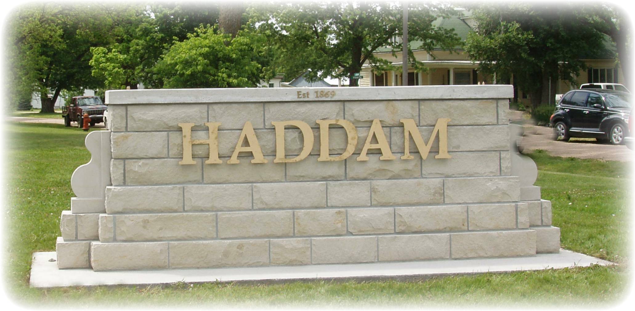Haddam Sign