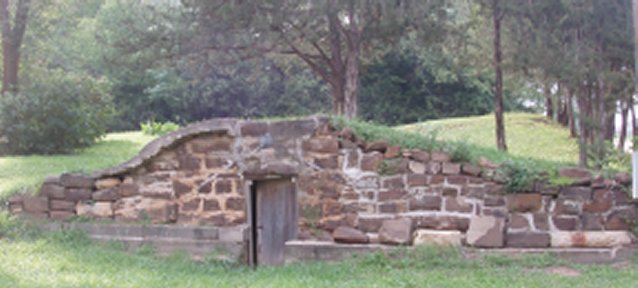 Outcropping Of Remains Brown Hotel - Palmer,Kansas