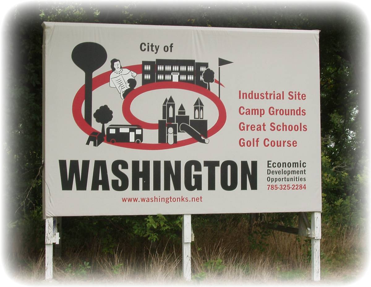 Washington City Sign