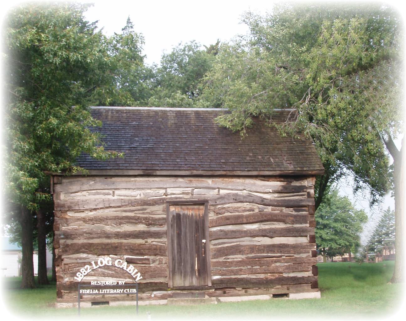 1882 Log Cabin in City Park