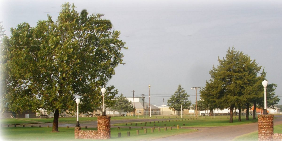 Entrance to Washington City Park, Washington, Kansas