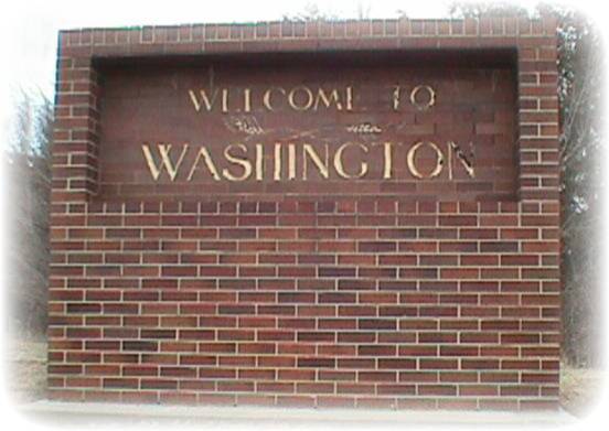 City of Washington Sign